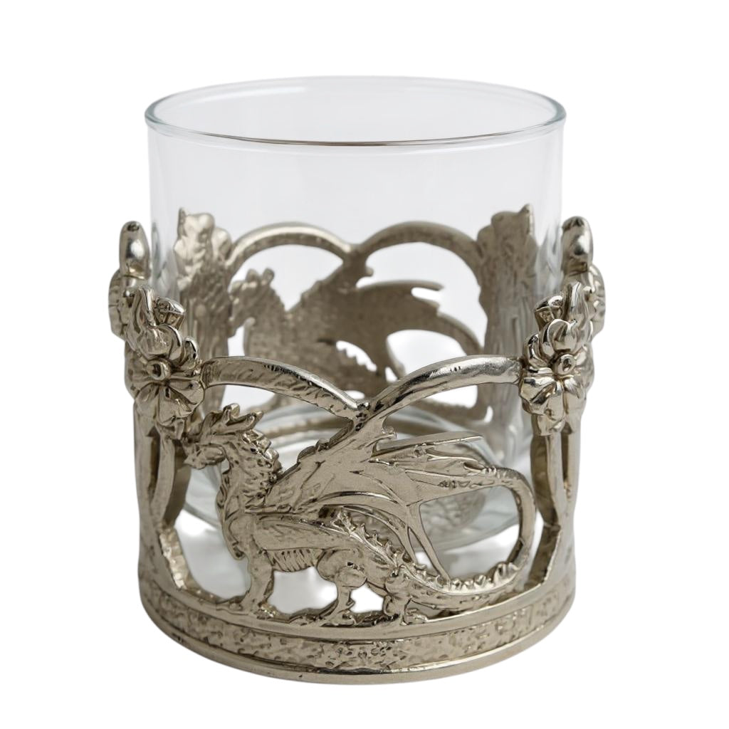 Handcrafted Crown Dragon Whiskey Glasses