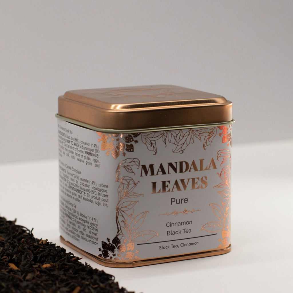 Organic Cinnamon Black Tea - 50gr