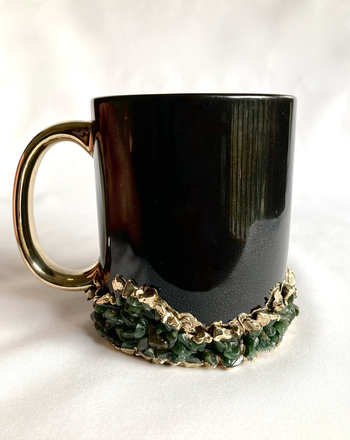 Sediments - Set of 2 Black Ceramic Mugs